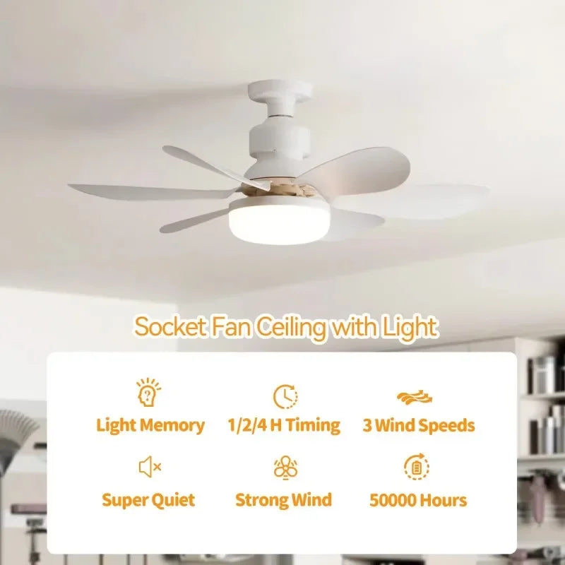 Ventilatorul de Tavan cu Lampă LED