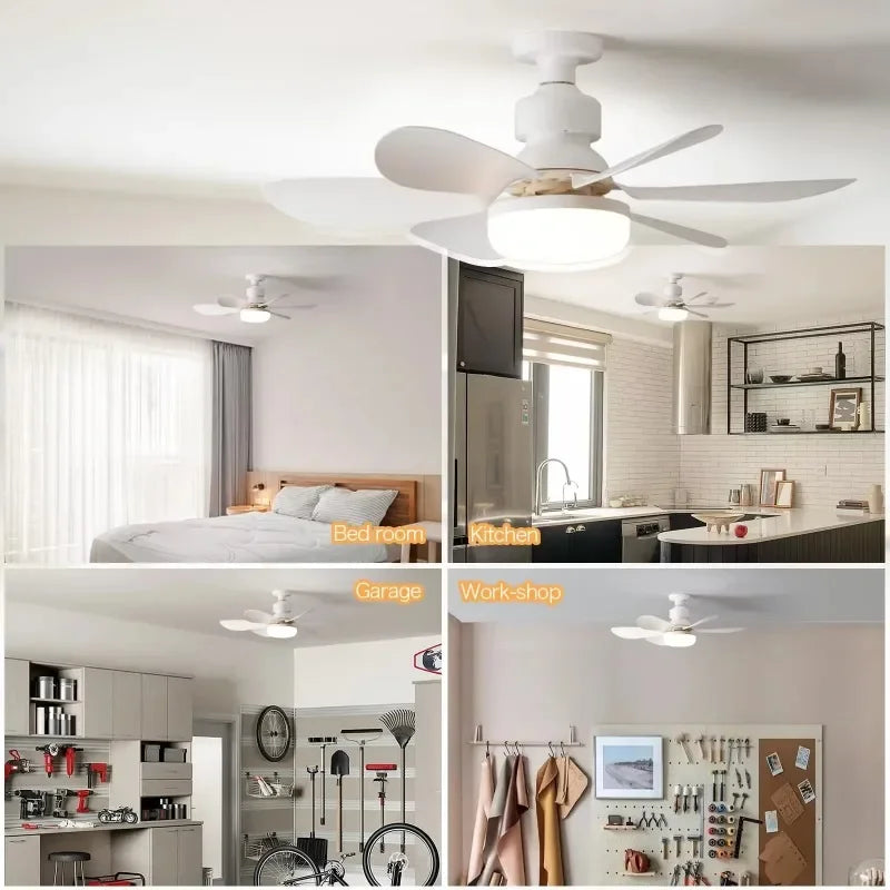 Ventilatorul de Tavan cu Lampă LED